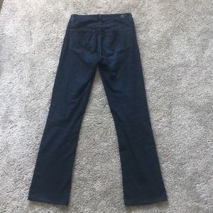 Paige High Rise Manhattan Boot Cut Jeans inkwell